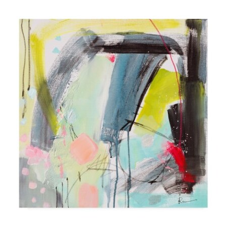 Trademark Fine Art Ira Ivanova 'Ira Ivanov Paint Expression Study 5' Canvas Art, 18x18 IC01037-C1818GG